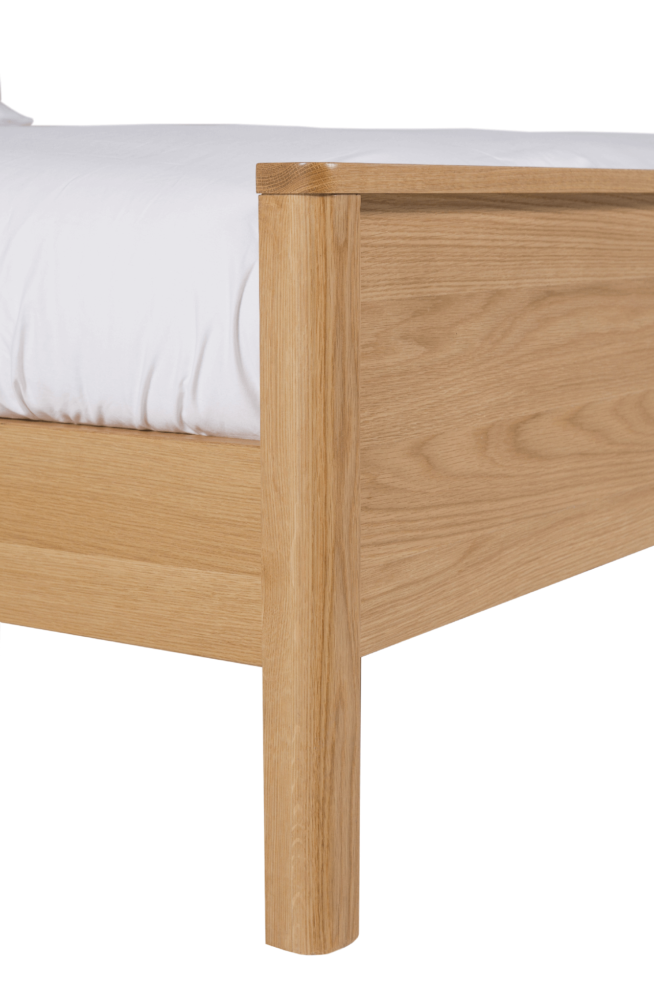 Renata Low Footboard Bed - Oak