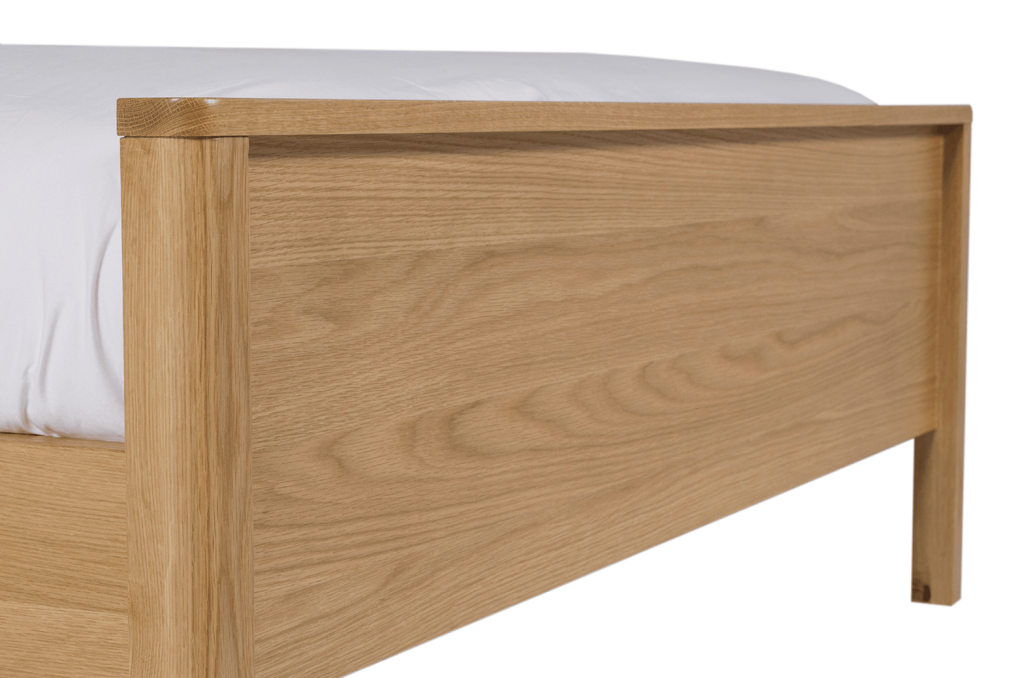 Renata Low Footboard Bed - Oak