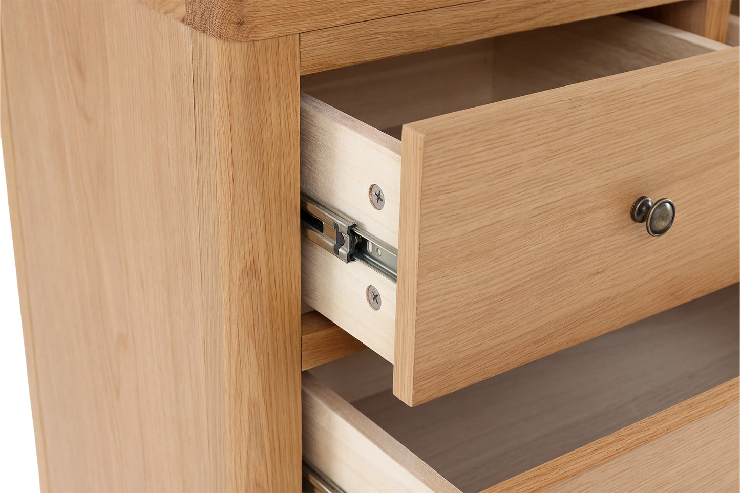 Renata 7 Drawer Wide Chest - Oak