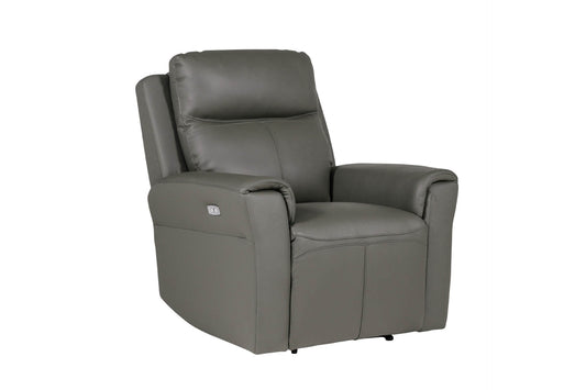 Russo - 1 Seater - Electric Recliner - Ash Leather
