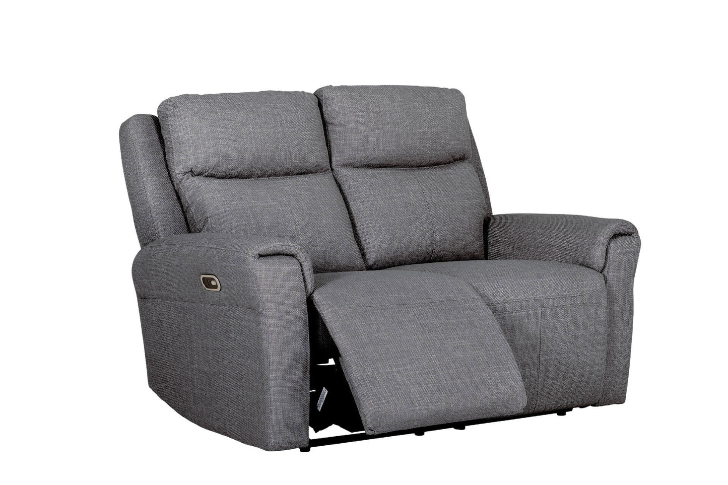 Russo 2 Seater Electric Recliner - Charcoal Fabric