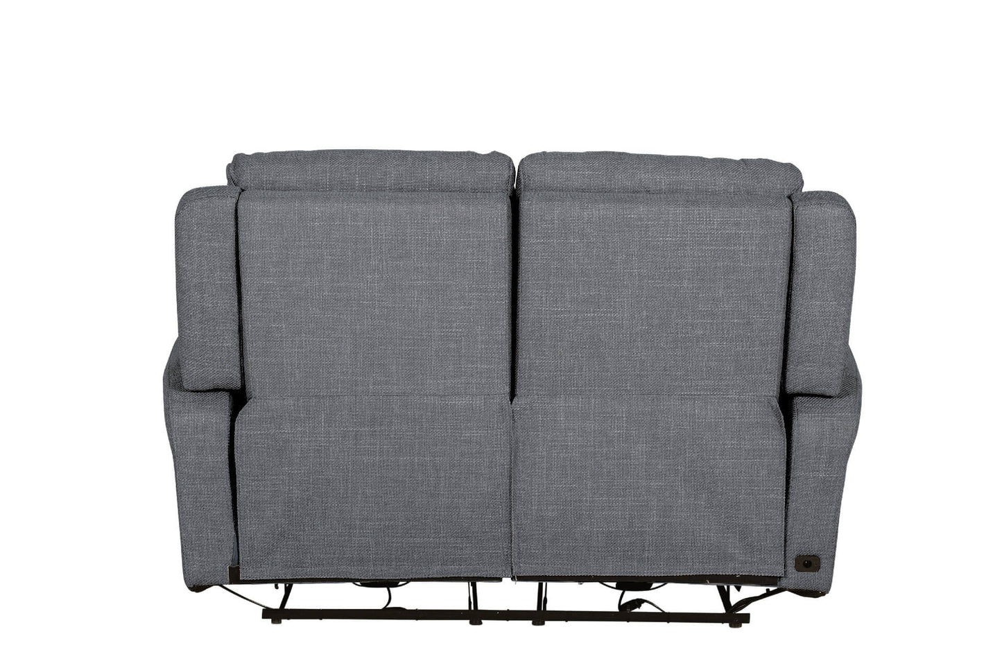 Russo 2 Seater Electric Recliner - Charcoal Fabric