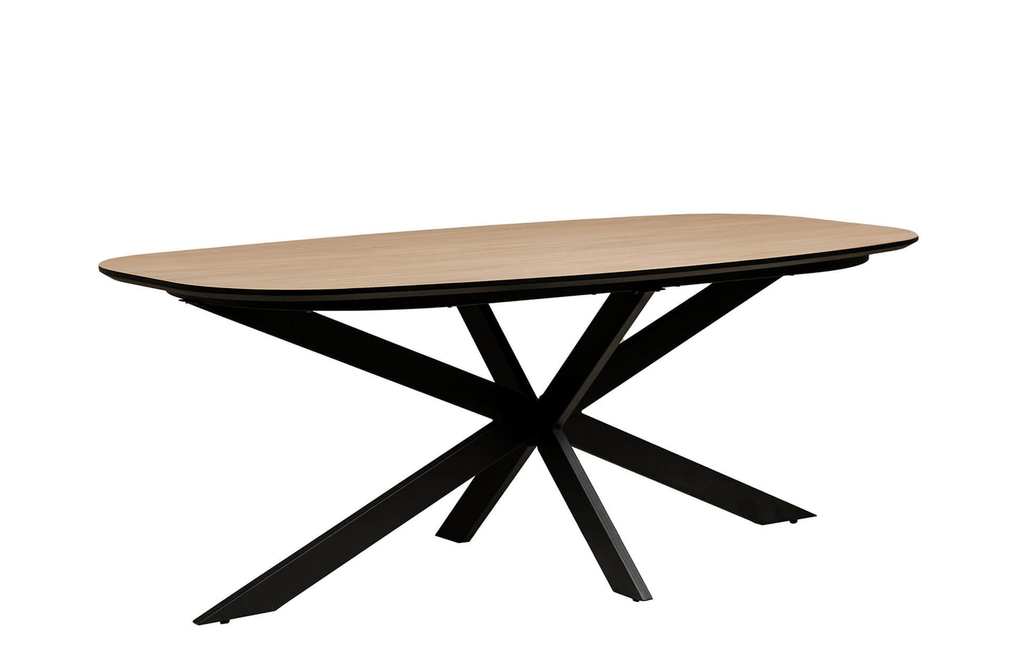 Sadia 1600 Oval Dining Table - Oak