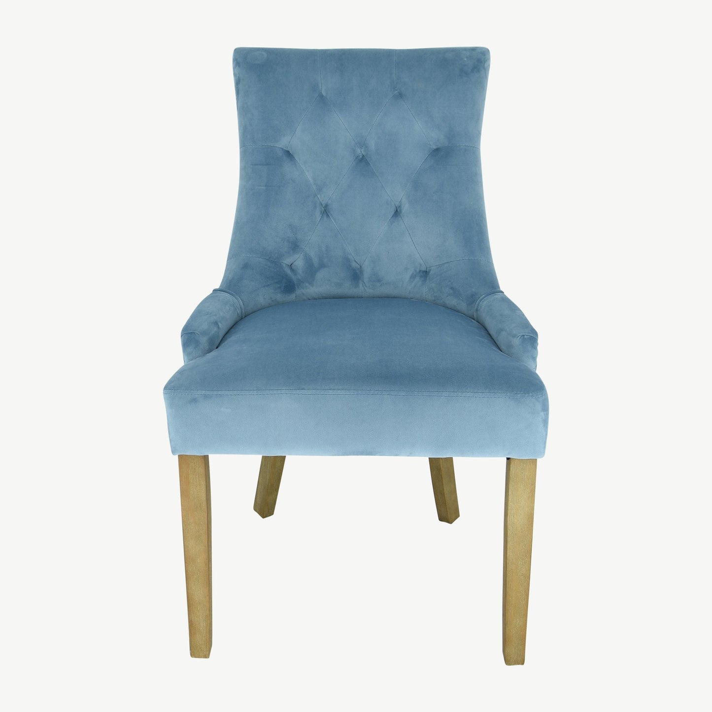 Sandy Chair - Powder Blue Velvet