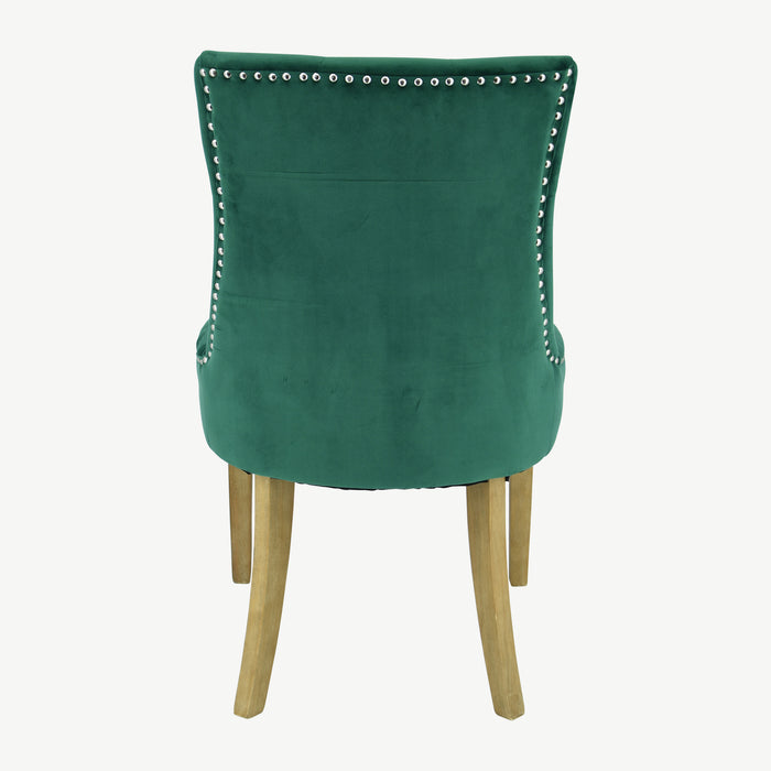 Sandy Chair - Forest Green Velvet