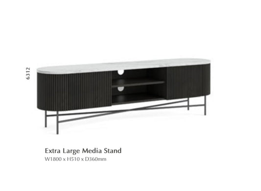 Lucas Extra Large Media Stand/TV Unit