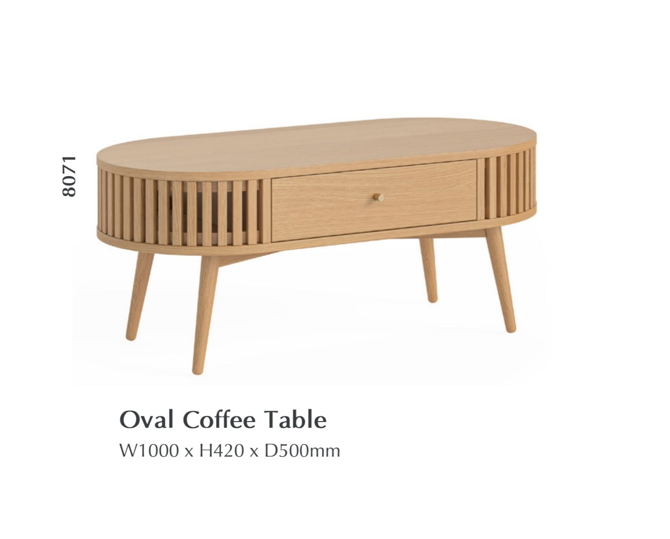 SOHO - Oval Coffee Table