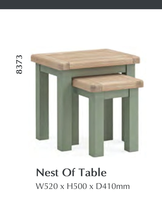 Salcombe Nest of Tables - Sage