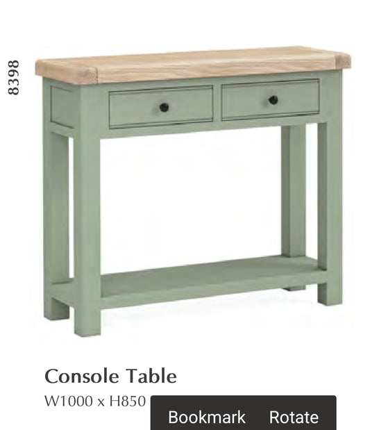 Salcombe Console Table - Sage