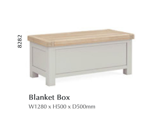 Salcombe Blanket Box - Stone