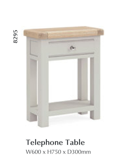Salcombe Telephone Table - Stone