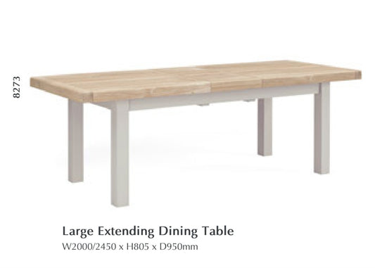 Salcombe Dining Tables - Stone