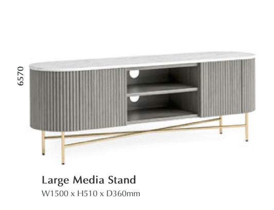 Isabella Large Media Stand/TV Unit