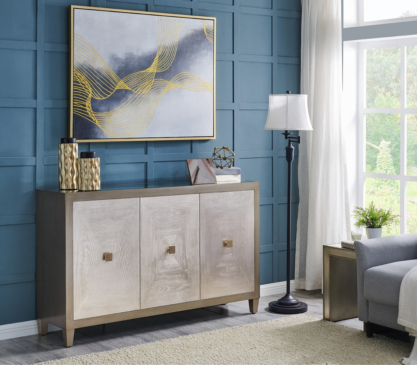 Nova Large 3 Door Sideboard