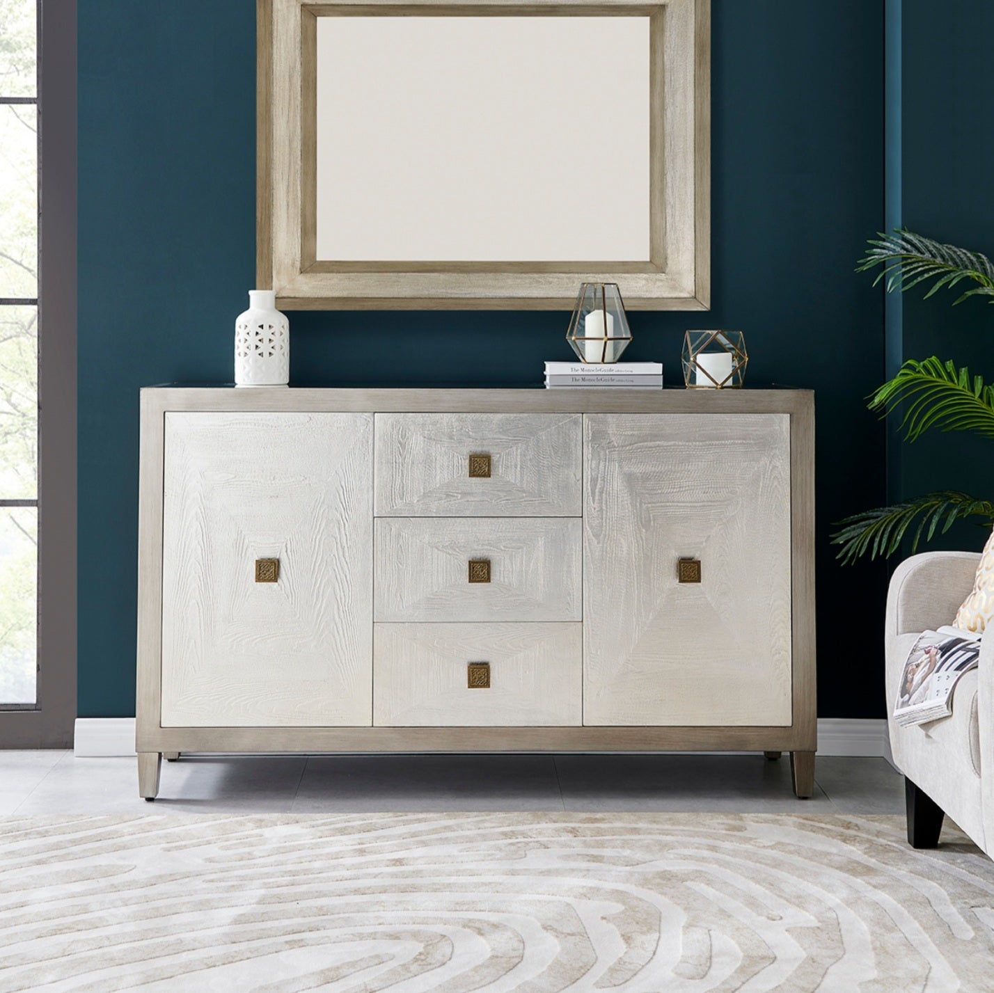 Nova Large 3 Drawer Sideboard