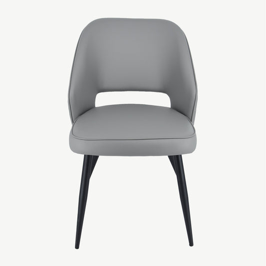 Sutton Chair - Light Grey PU