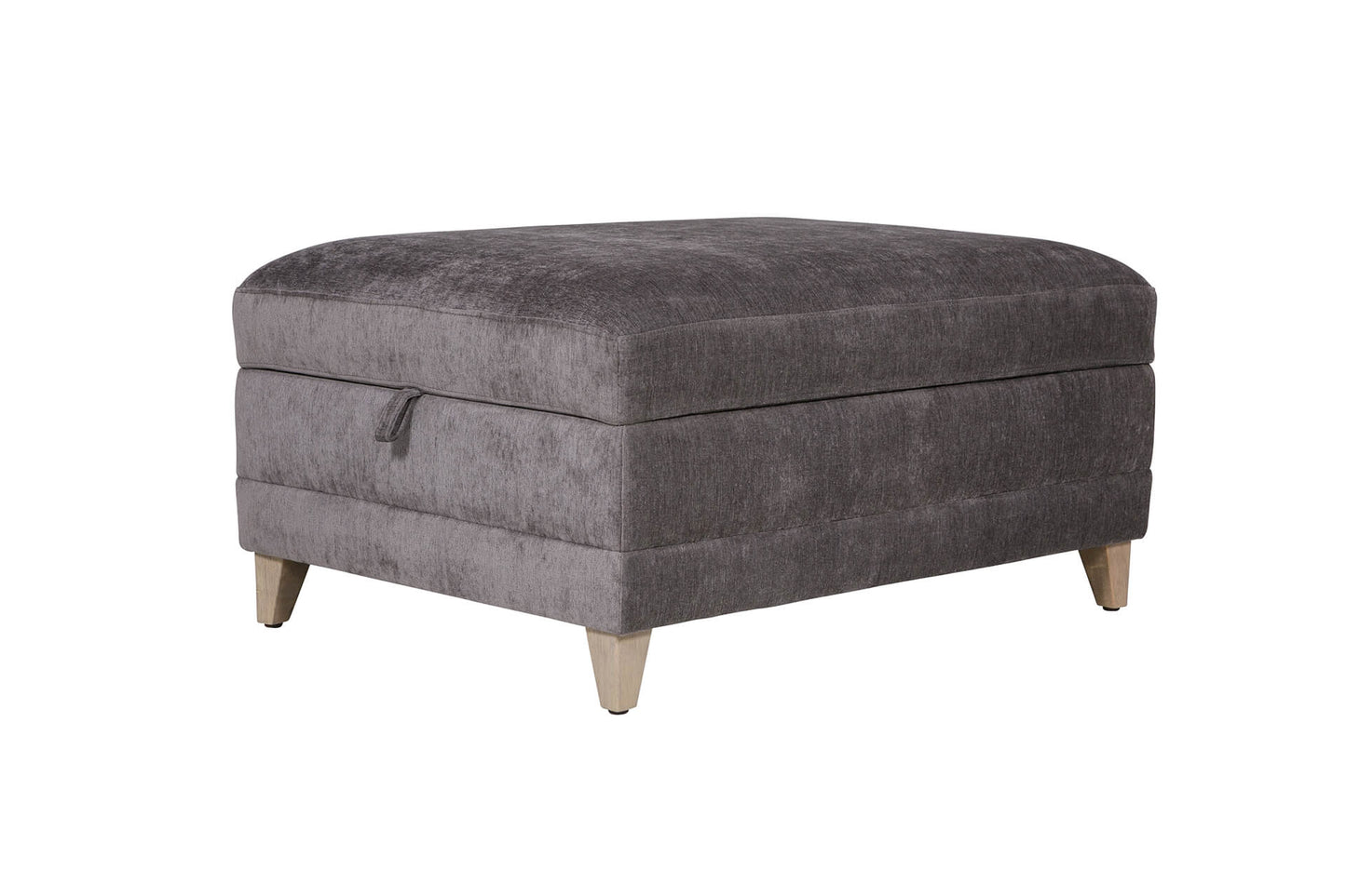 Tate Storage Ottoman - Grey