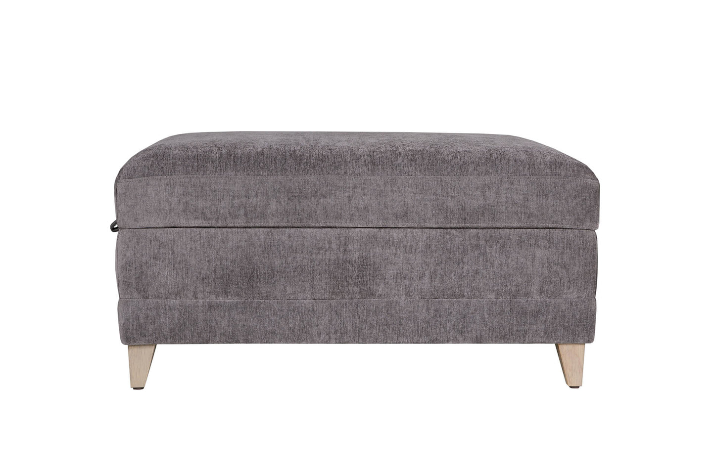 Tate Storage Ottoman - Grey