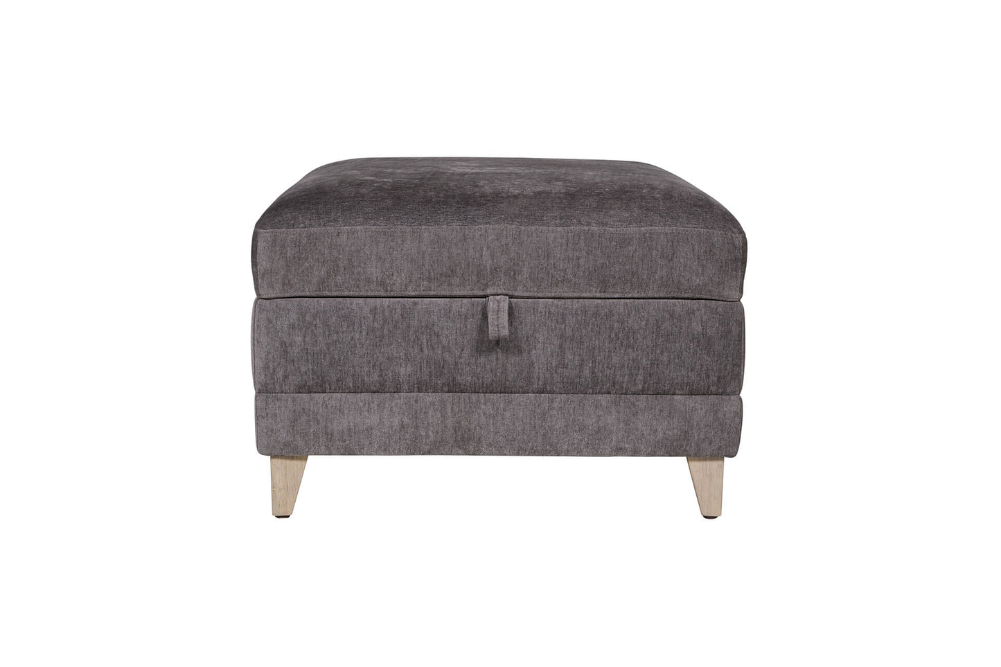 Tate Storage Ottoman - Grey