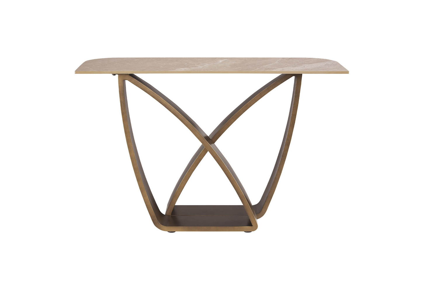 Vanosa Console Table - Brown