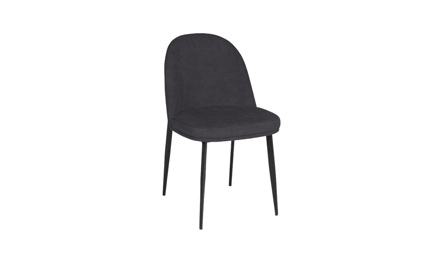 Valent Dining Chair - Dark Grey