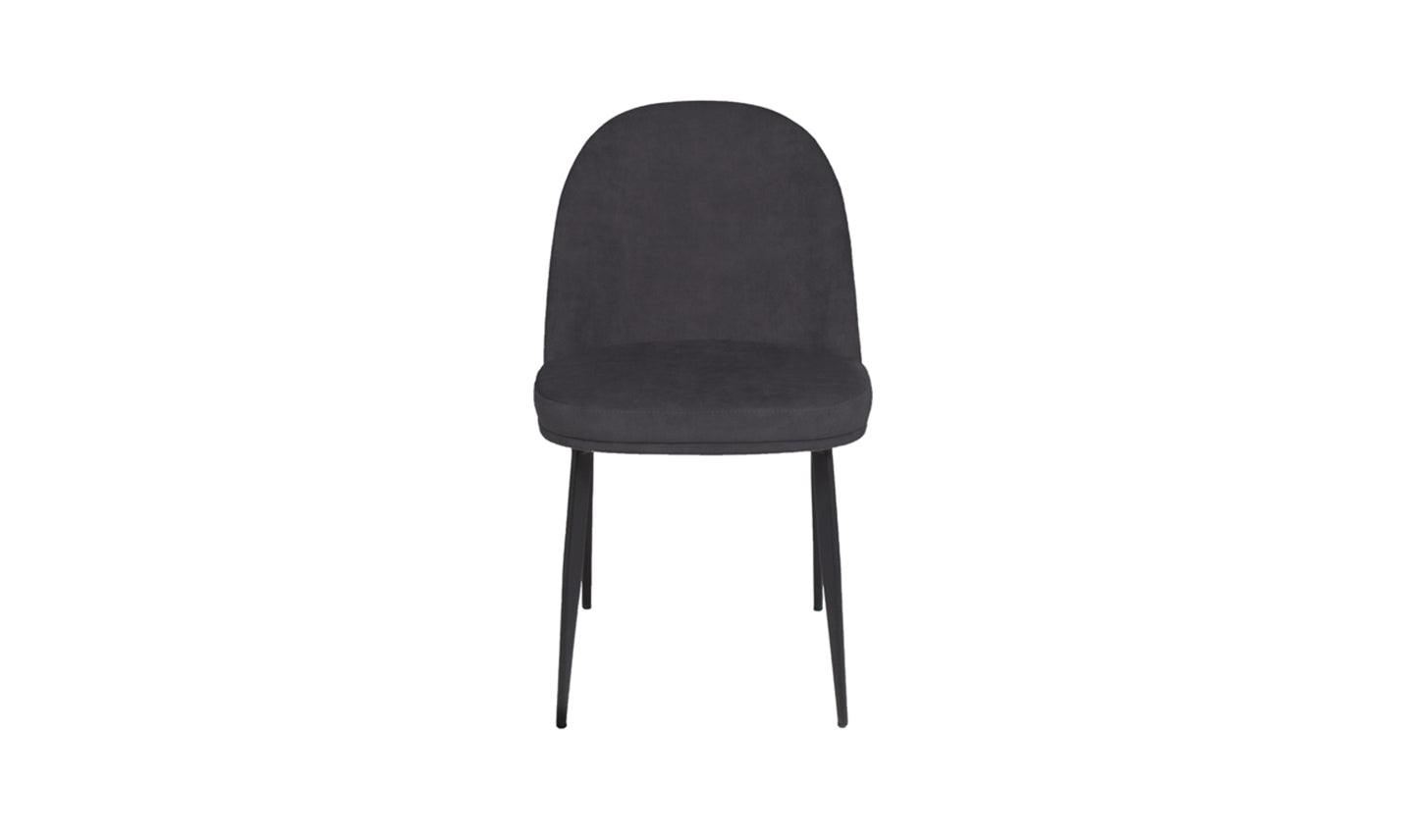 Valent Dining Chair - Dark Grey