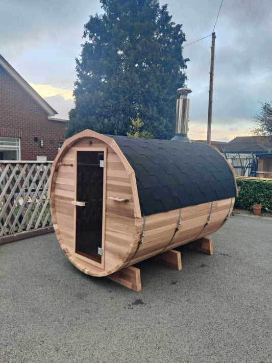 Canadian Cedar Wood-Fired Sauna 4-6 People