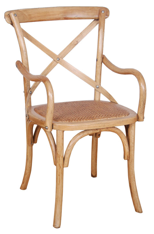 Crossback Armchair - Natural