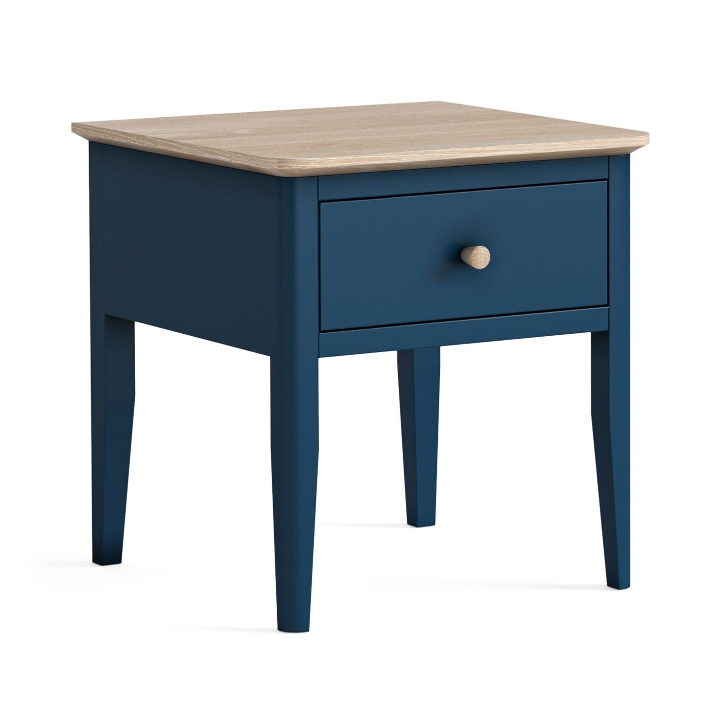 Marlow Lamp Table - Navy