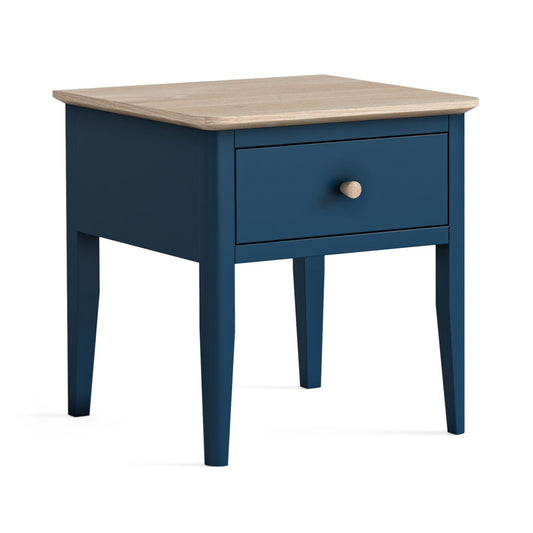 Marlow Lamp Table - Navy