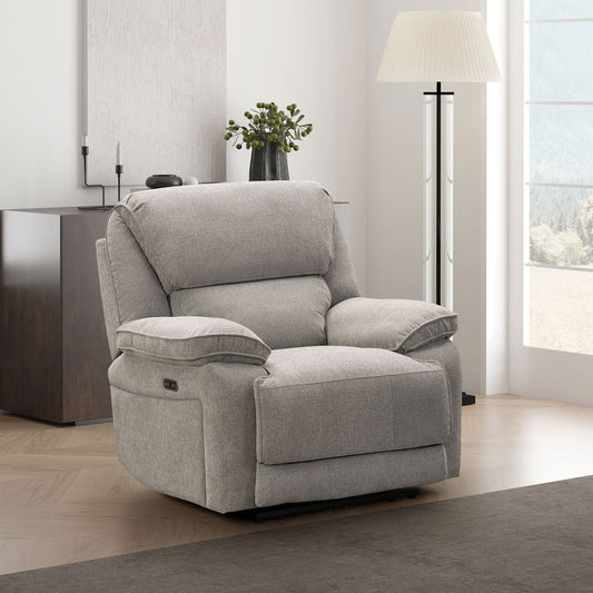 Seymour 1 Seater - Light Grey