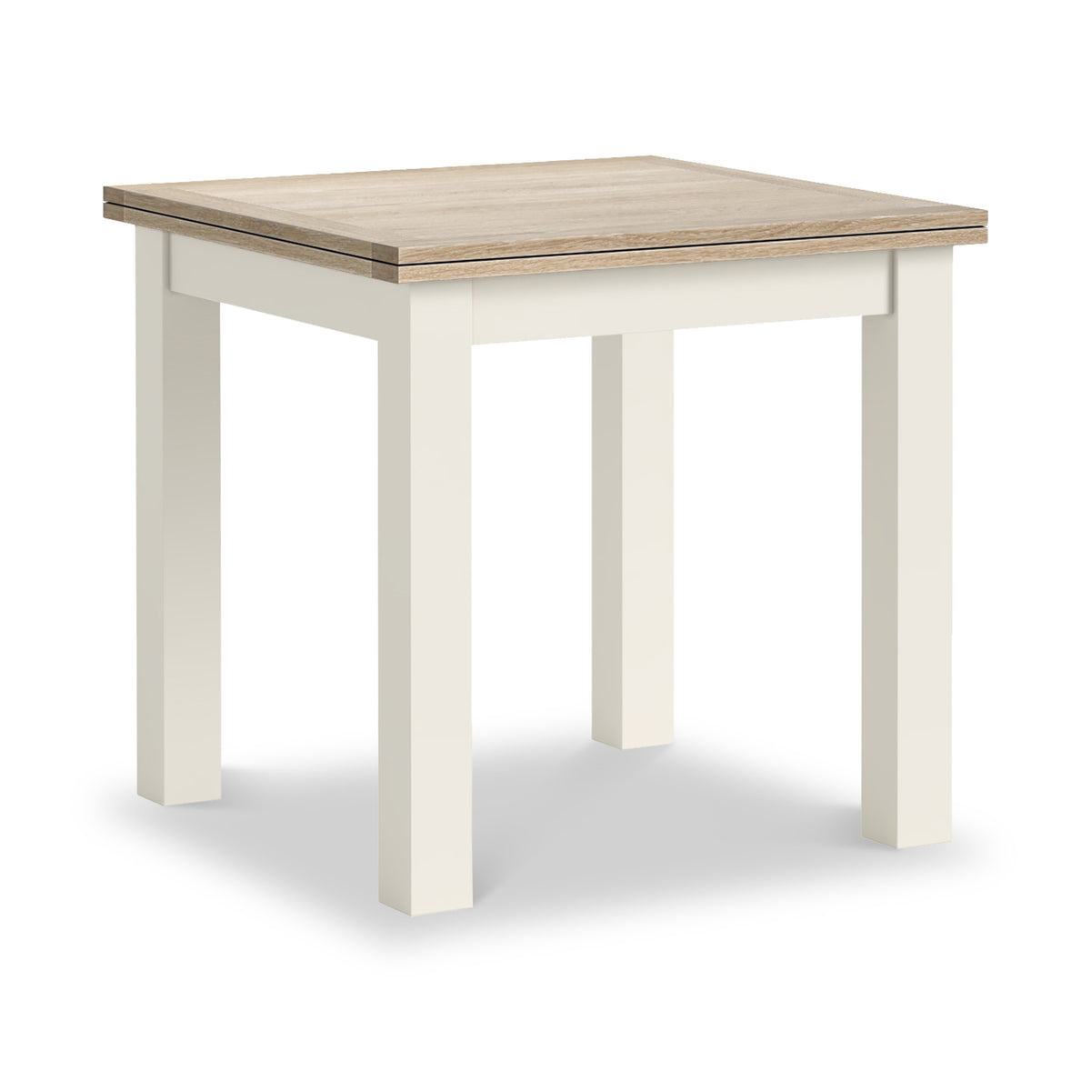 Modern Country Flip Top Table - Coconut