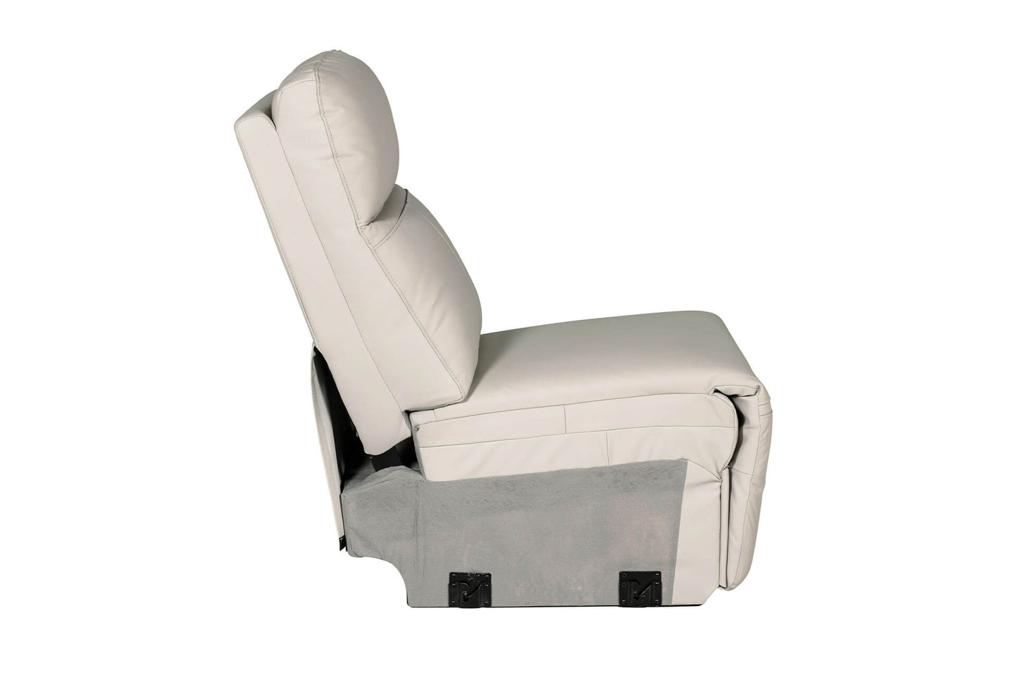 Russo Armless Sectional - Stone