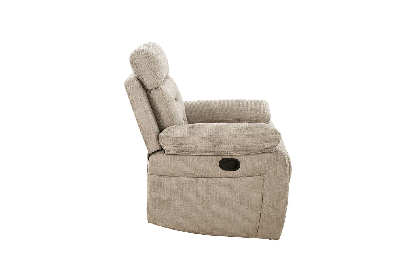 Wilbur 1 Seater Manual Recliner - Latte