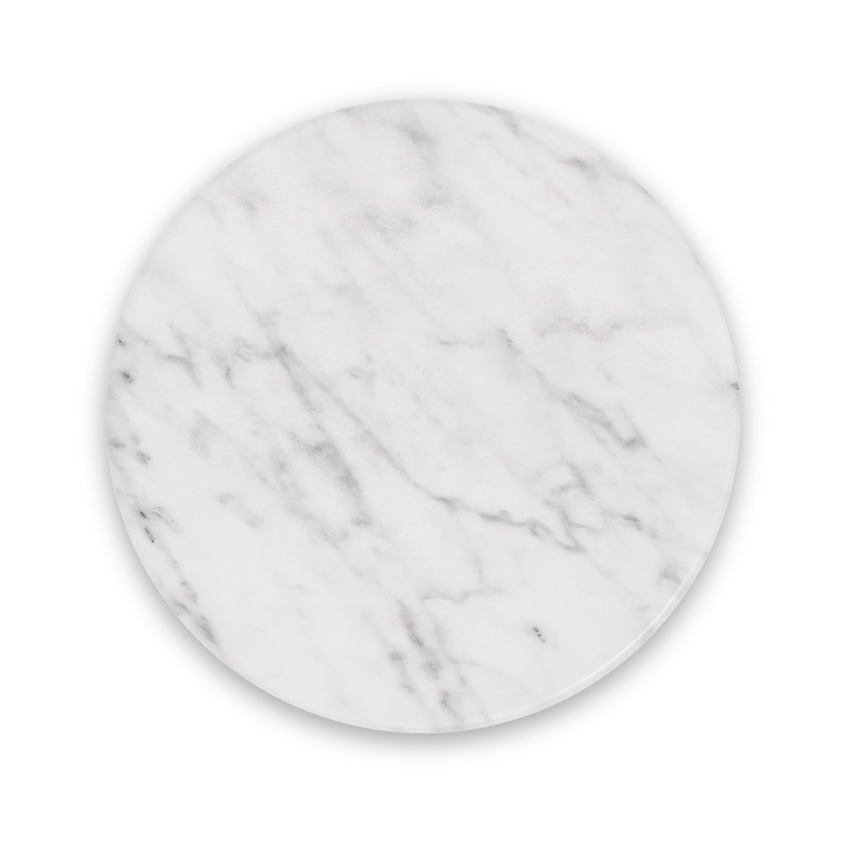 Portobello Round Side Table - Travertine Top
