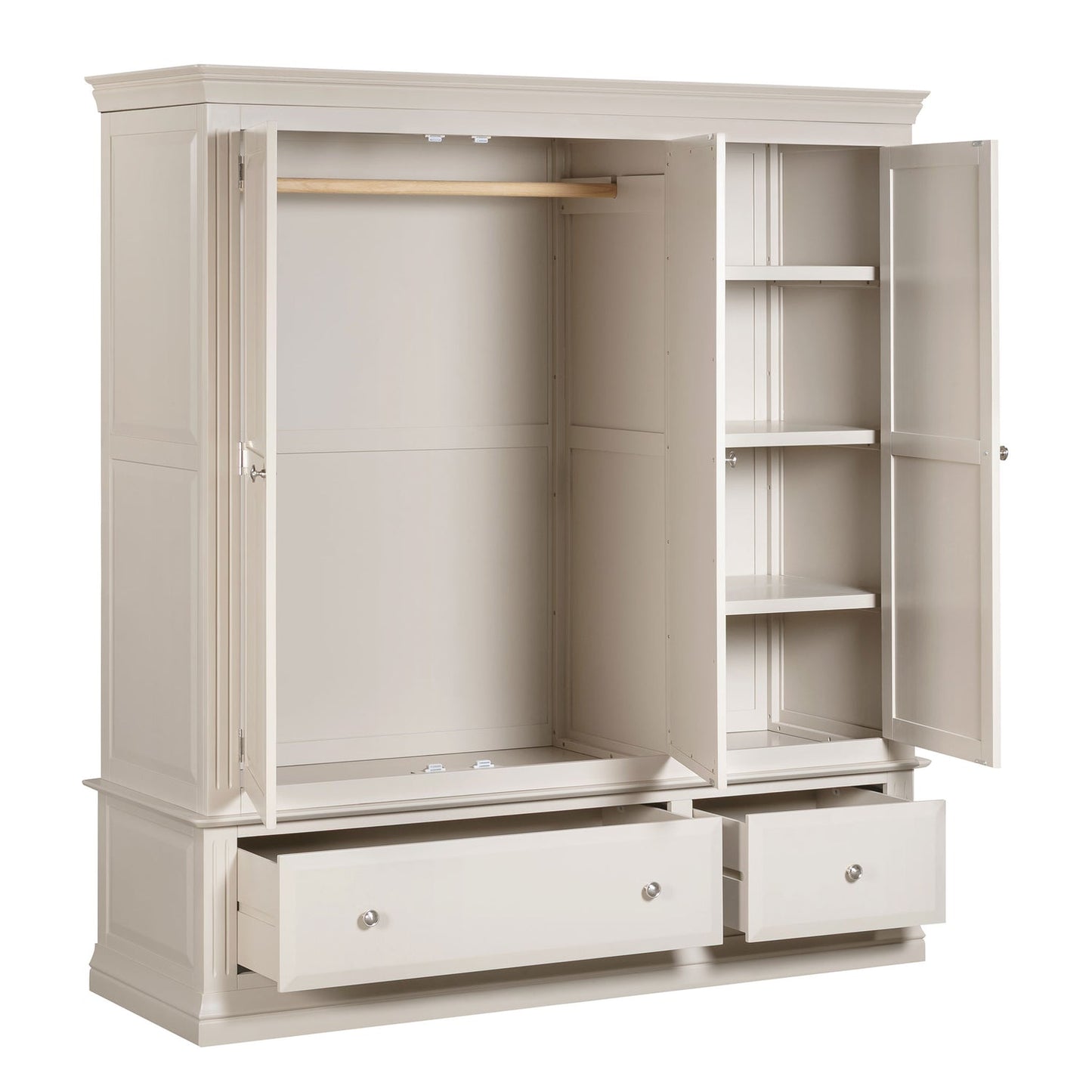 Monaco Triple Wardrobe