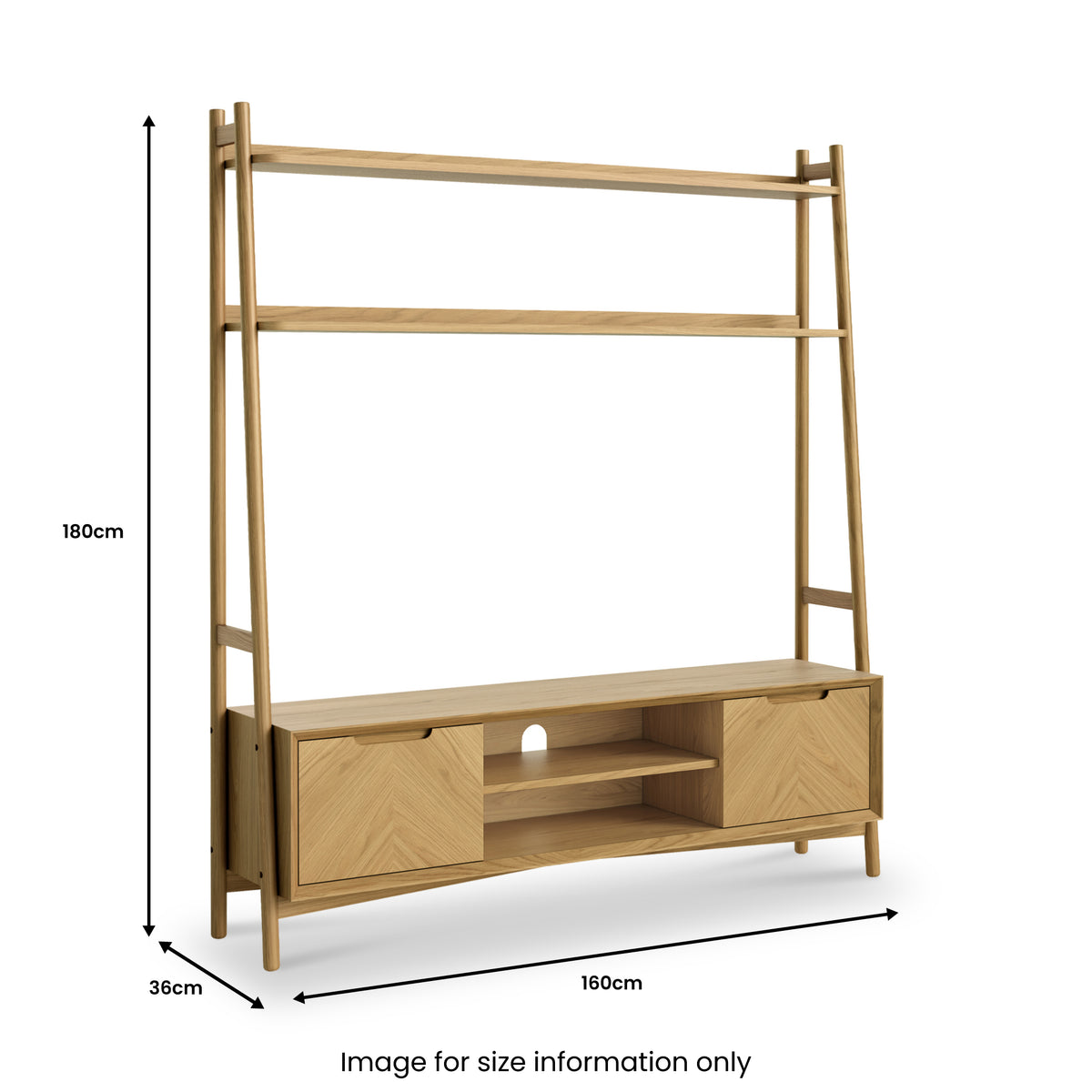 Valencia Media Display Cabinet