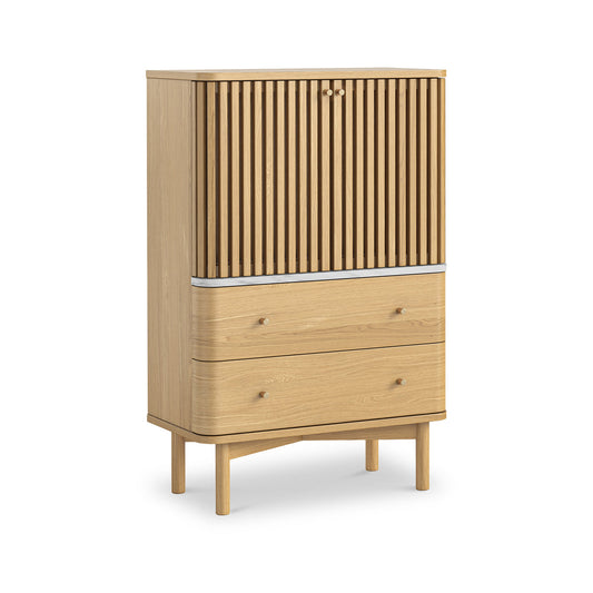 SOHO Marble Shoe Cabinet - Natural