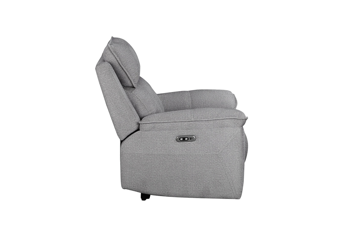 Blaine 1 Seater Electric Recliner - Greige