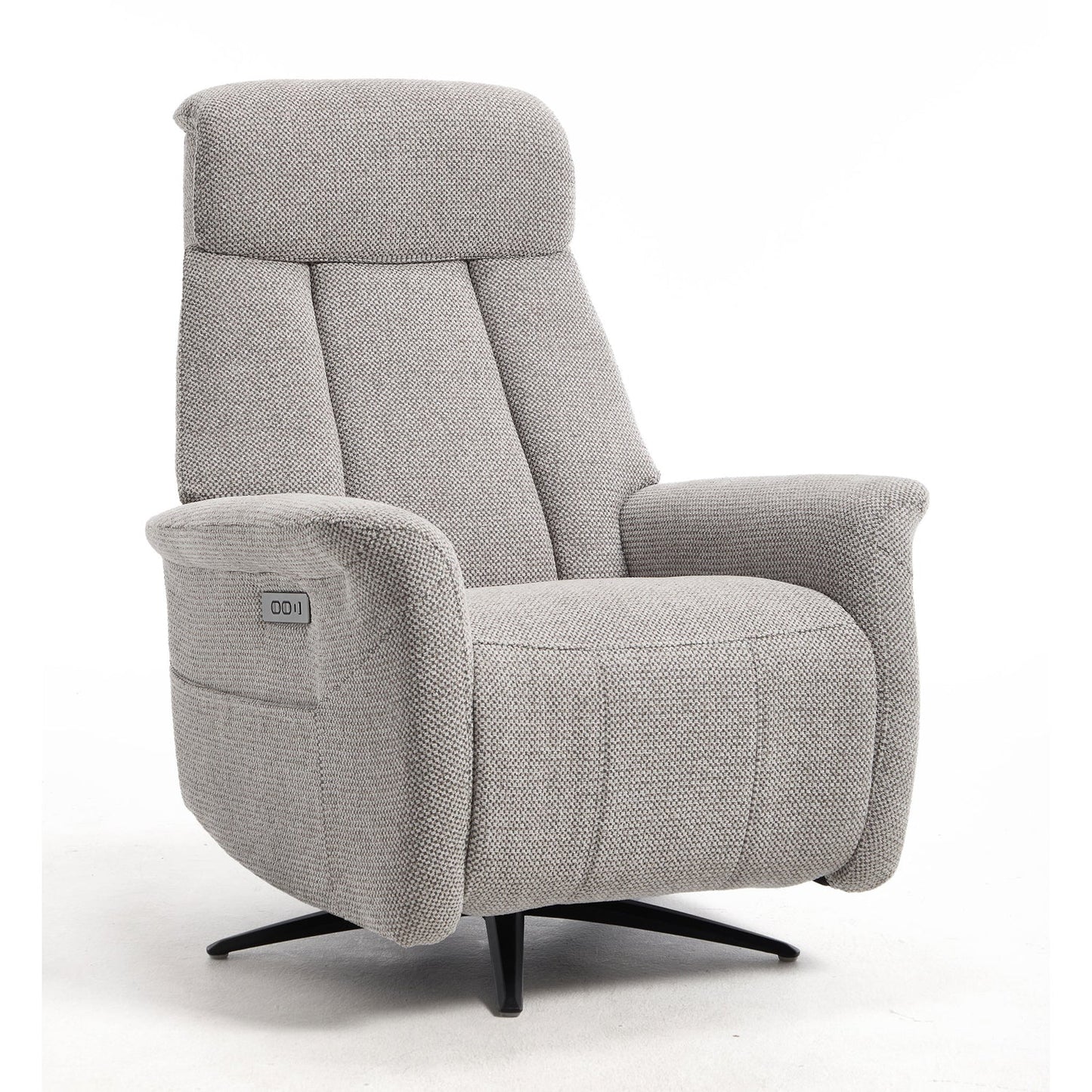 Hetty Swivel Recliner - Grey