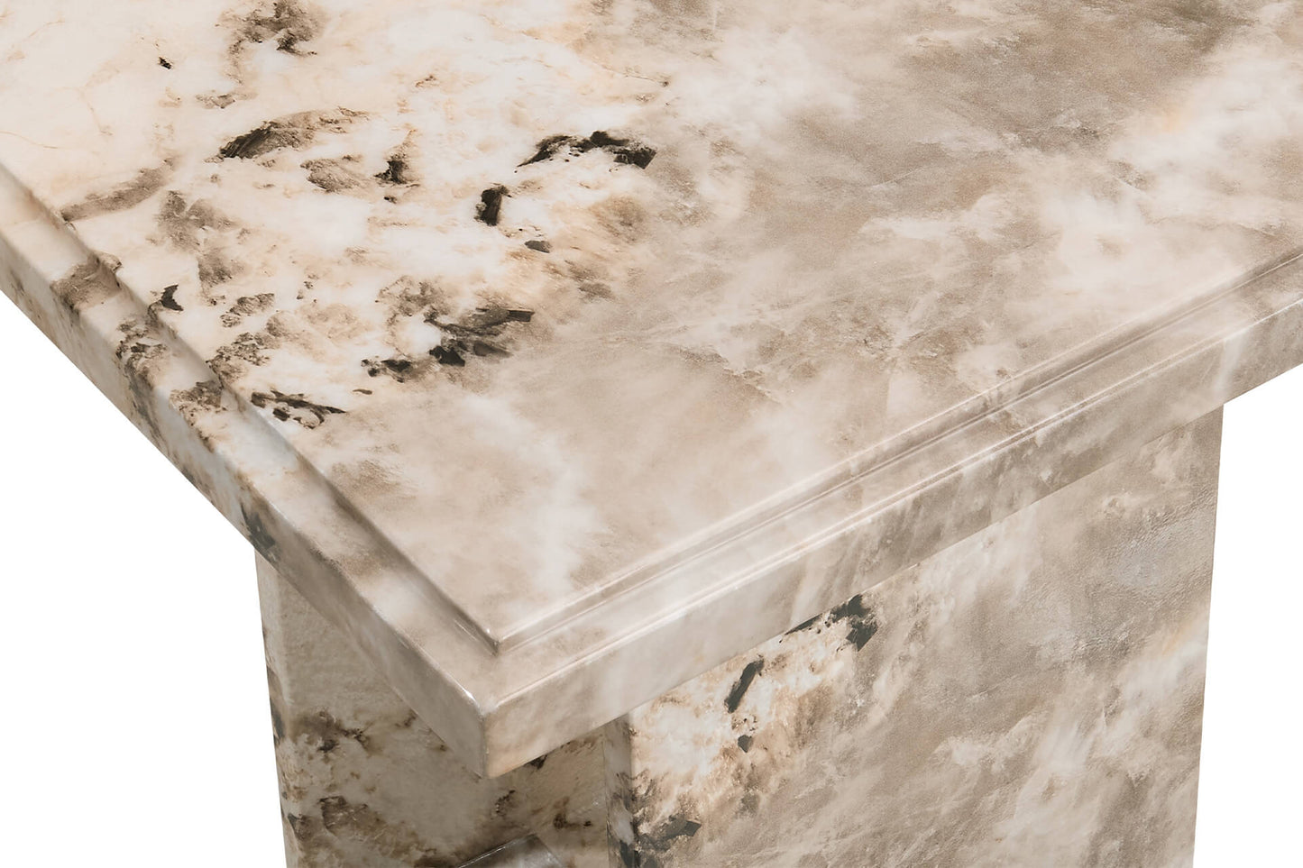 Artemis Lamp Table Mottled - Mocha