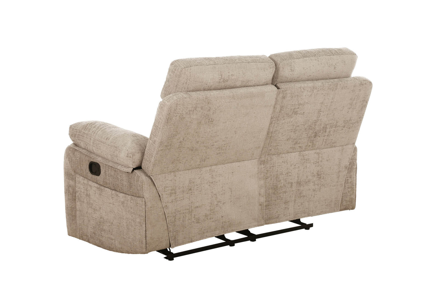 Wilbur 2 Seater Manual Recliner - Latte
