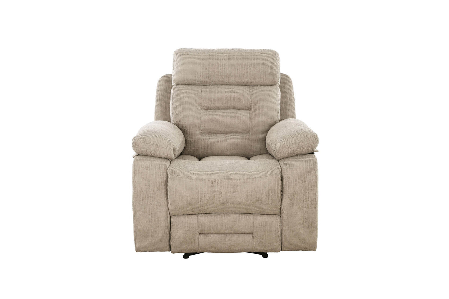 Wilbur 1 Seater Manual Recliner - Latte