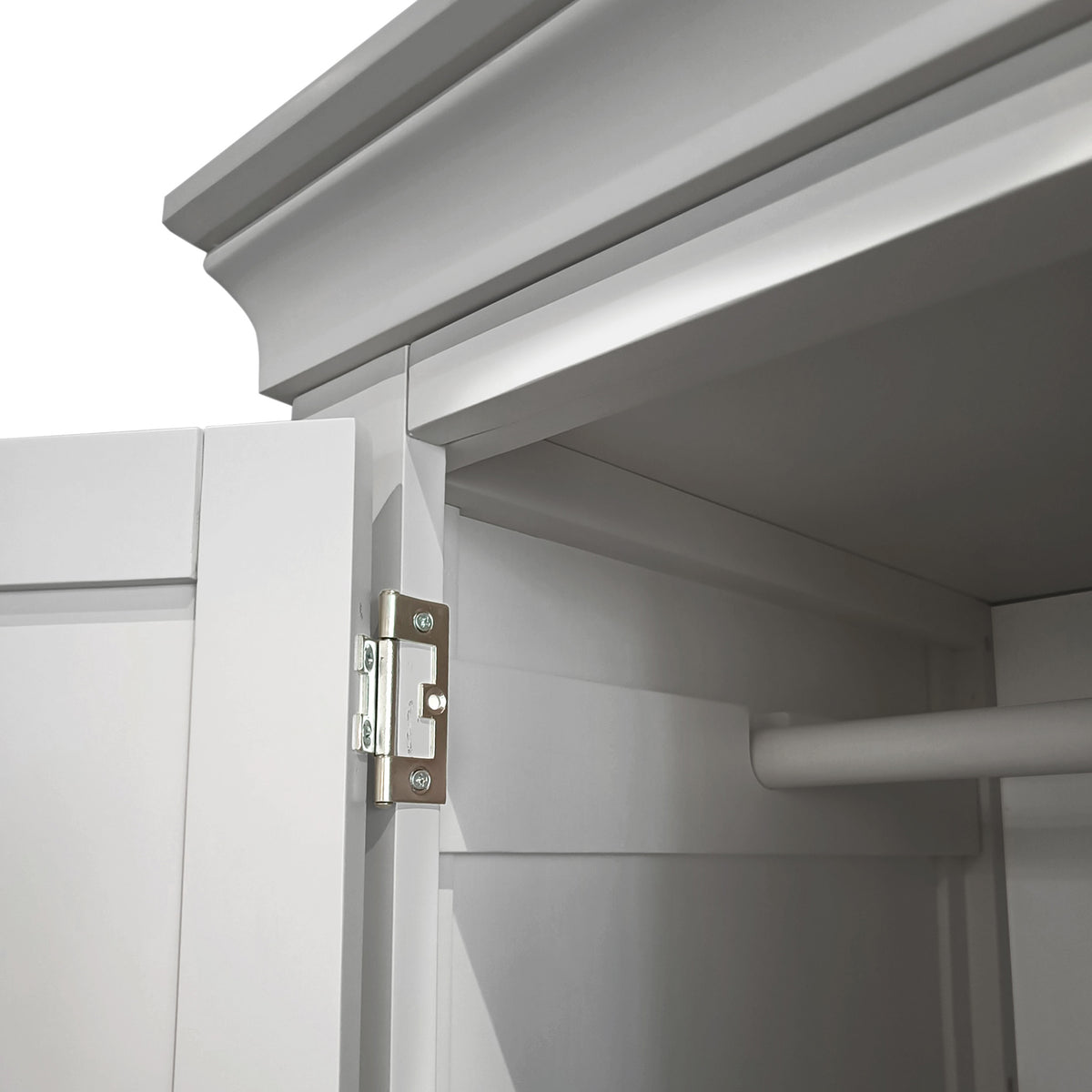 Burgundy Gents Wardrobe - Grey