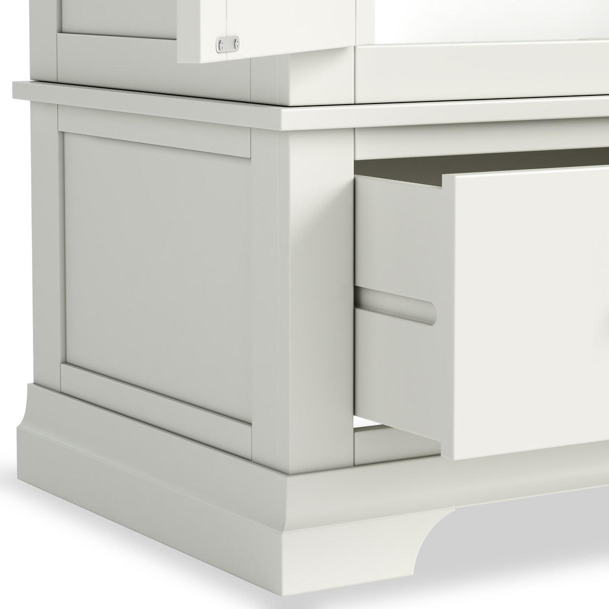 Burgundy Gents Wardrobe - White