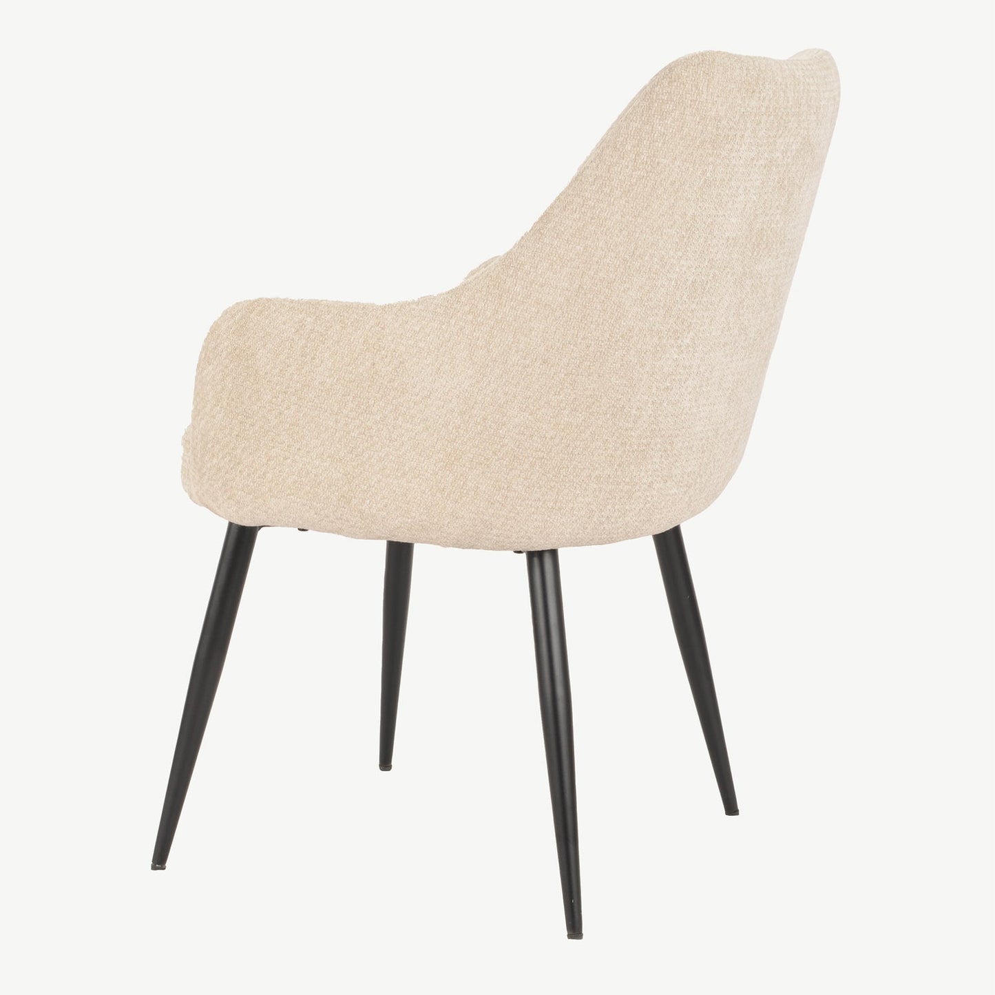 Fabio Dining Chairs - Beige Fabric
