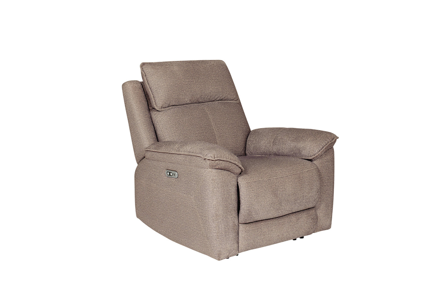 Blaine 1 Seater Electric Recliner - Latte