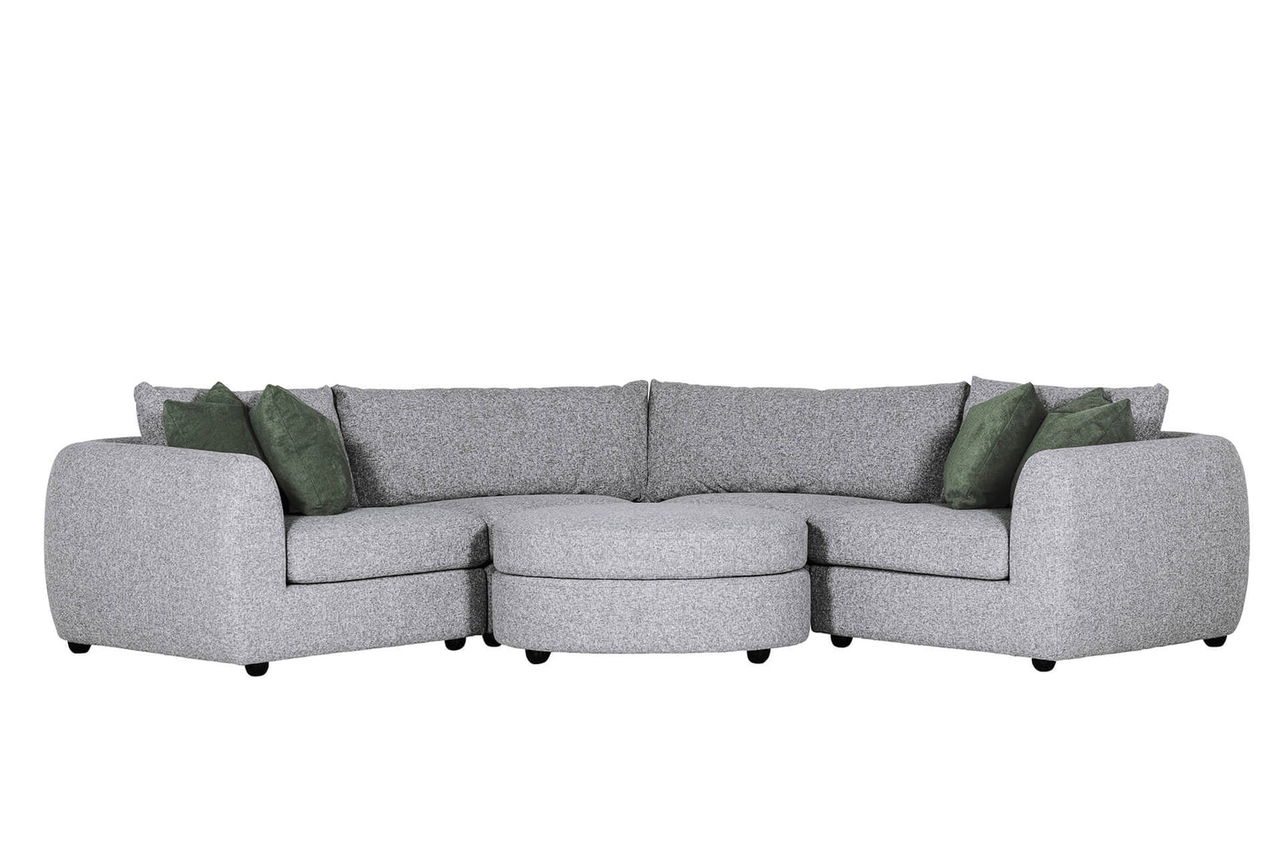 Spencer Arm Sectional LHF - Grey