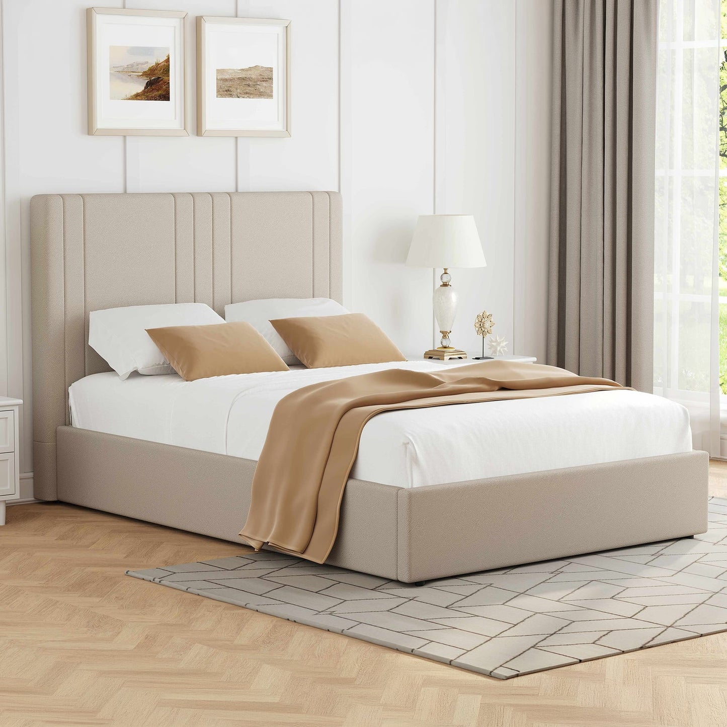 Willow Ottoman Bed - Beige