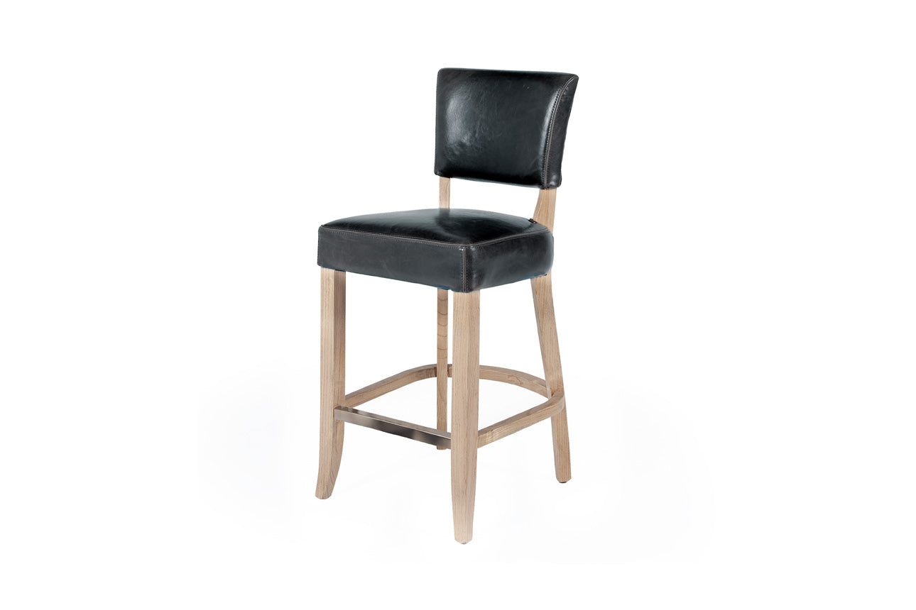 Duke Bar Chair - Ink Blue